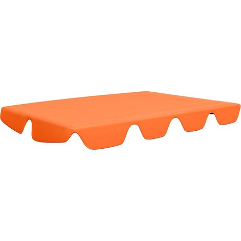 Maison Exclusive - Ersatzdach für Hollywoodschaukel Orange 188/16