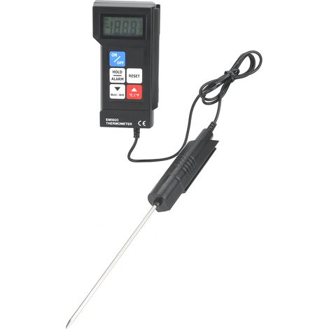 Thermomètre électronique numérique professionnel EM502C, thermomètre alimentaire avec sonde (1/5)