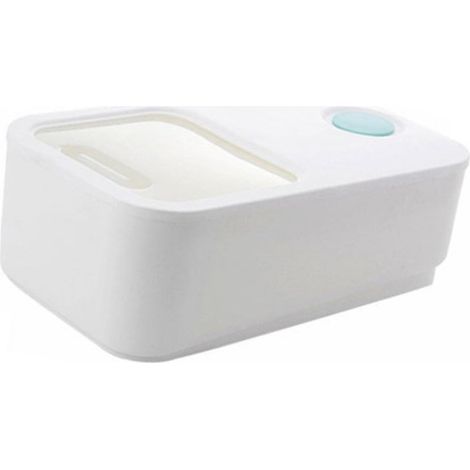 Boîte de conservation pour riz avec gobelet, transparente, hermétique, fermeture à pression, pour la maison et la cuisine, 5 kg