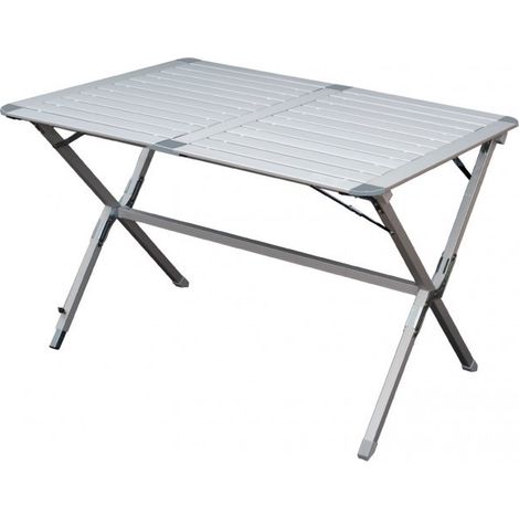 Tavolo da campeggio Argo in alluminio 110x70 cm