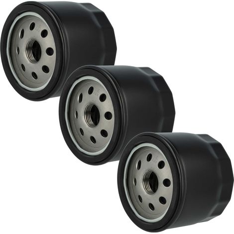 vhbw 3x Filtre à huile compatible avec John Deere Z235, Z255, Z225, WG36A, WG48A, WG32A, Z425, Z510A, Z445, Z465, WG52A, Z245 tondeuse à gazon