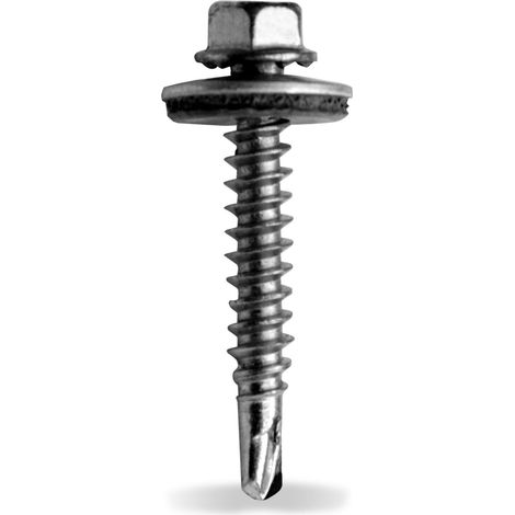 K2 Systems selbstbohrende Blechschraube 6x75 mit Dichtscheibe 100 Stk