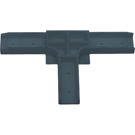 Tee plastica per profilo zanzariera linea b - nero