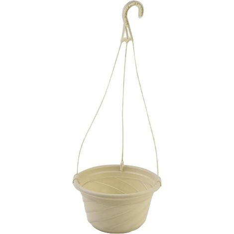 Pot de fleurs suspendu avec crochet amovible pour la décoration intérieure et extérieure, panier à (1/5)