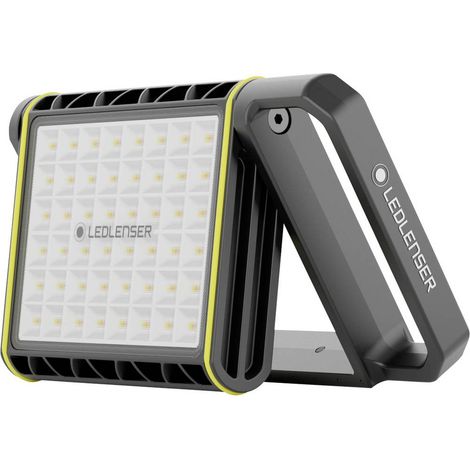 Ledlenser AF8R Work LED (monocolore) Lampada da lavoro a batteria ricaricabile, rete elettrica 500 lm, 2300 lm, 4000 lm