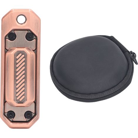 Jouet Sensoriel Magnétique Anti-Stress Adulte - Slider en Bronze pour Apaisement et Concentration au Bureau (1/5)