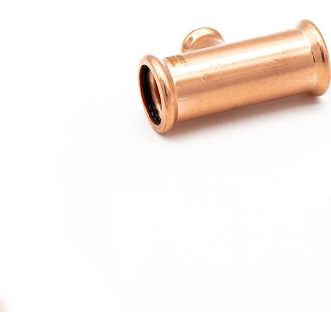 PrimaPress Copper 28x28x15mm Branch Tee, Flameless Installation (1/2)