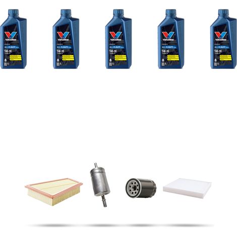 Kit tagliando 4 FILTRI e 5L OLIO compatibile con Ford Ecosport 1.0 Ecoboost 92kw dal 2014 (1/5)