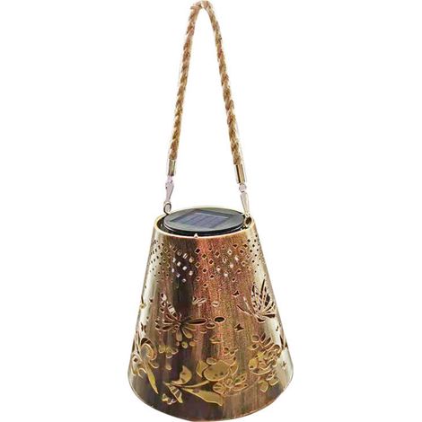 Lampe solaire à projection papillon, lampe décorative d'extérieur pour jardin, cour, pelouse, villa, étanche, lampe suspendue 0021 - Lampe Papillon (1/5)
