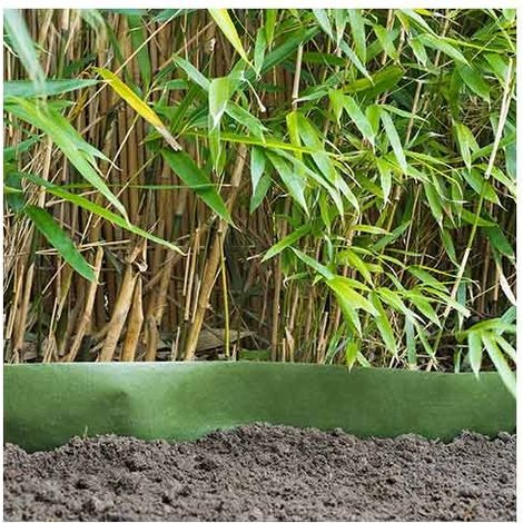 Nature – Feutre anti-racinaire 75 cm x 2,5 m 225 g/m² – Membrane en polypropylène imputrescible – Barrière anti-racines pour jardins (1/4)