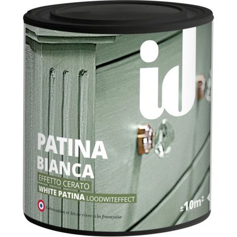 vernice di finitura patina "charme" bianco 500 ml (1/2)