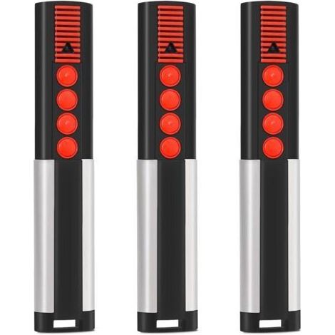 3er-Pack Ersatz-Handsender für SOMM-4020V000, 4-Kanal 868,8 MHz Garagentor-Fernbedienung, kompatibel mit SOMMER Torantrieben (1/5)