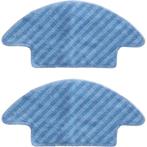2 pièces vadrouille tampon de nettoyage vadrouille nettoyage chiffon de remplacement adapté pour Lefant M210 M210S M210B M213 (1/5)