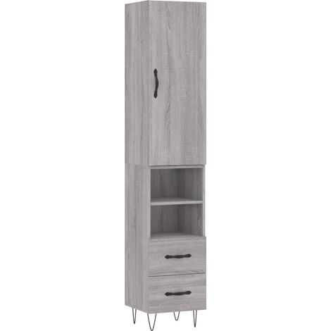 Aparador-cómoda-mueble-organizador-cocina-salón-salón-alto-Sonoma-345x34x180cm-madera-ingeniería-gris-020035267