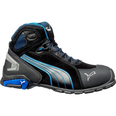 Stivali di sicurezza PUMA Rio Black Mid taglia 42 nero/blu - 63.225.0-42 (1/5)