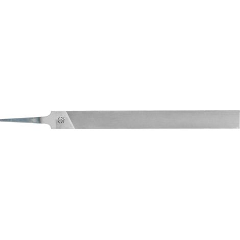 PFERD TOOLS Mühlsägefeile runde Kanten Flachstumpf 200mm Hieb 2 universell zum Schärfen 10 Stk