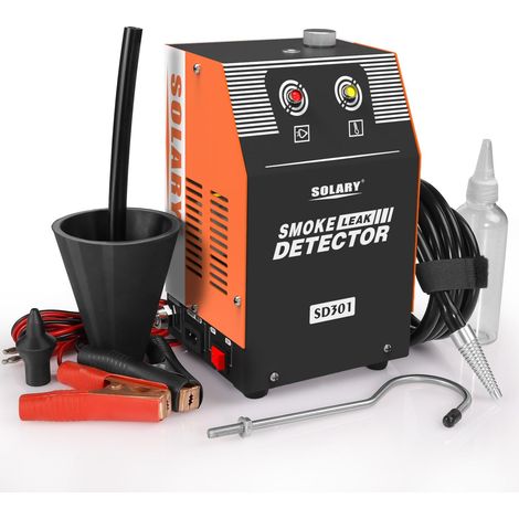 SOLARY Machine à Fumée EVAP SD301 – Détecteur de fuite système carburant voiture 12V, Orange (1/5)
