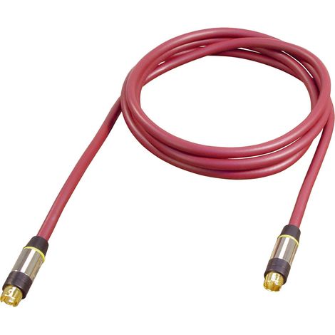 All4u BRVS 1 S-VHS Cavo (4 Pins connettore (S-VHS) - 1 x 4 Pins connettore (S-VHS)) 3 m Rosso