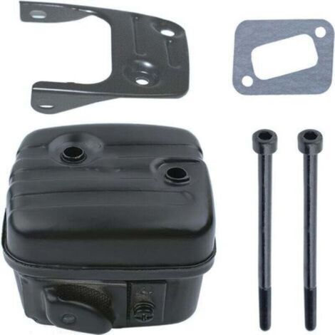 Pot D'Échappement Pour Tronçonneuse 346XP 340 345 351 353, XU, Avec Joint + Support + Vis -