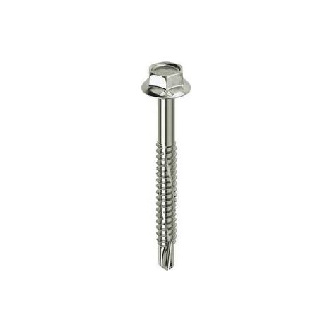 TIRAFONDO AUTOPERFORANTE TE 6,3X160MM CHR KOVERVIT DX - 100 pezzi