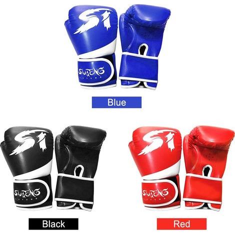 Gants de boxe pour enfants, entraînement de coups de pied pour jeunes, sac de boxe Muay Thai, mitaines, équipement d'entraînement pour coussinets de sac de frappe, âgés de 3 à 10 ans (1/5)