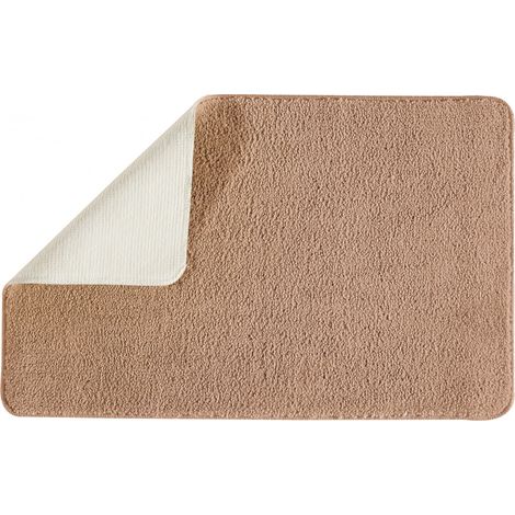 Tapis de bain uni 50x80 en polyester 50x80cm