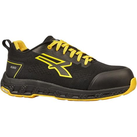 Scarpe antinfortunistiche U-Power Fitz ESD S1PS HI HRO FO SR - 48 - Noir / jaune (1/5)