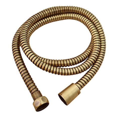 Flexible laiton ecrou six pan retro ff1/2" 150cm vieux bronze mat - CRISTINA ONDYNA PD05293