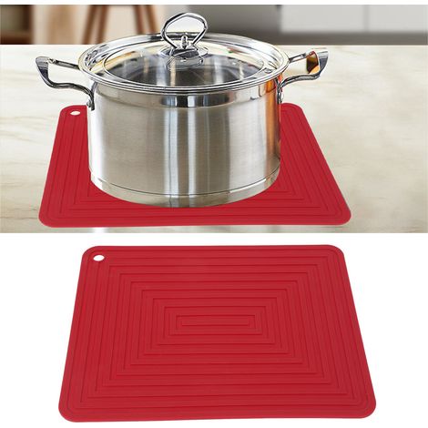 Tapis d'égouttage en silicone grand format pour éviers, vaisselle, verres à vin et autres articles set de table isolant et antidérapant disponible en stock en usine. (1/5)