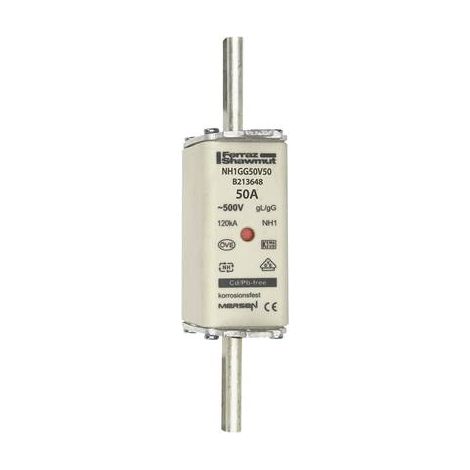 MERSEN 1B151.000000 FUSIBLE NH TAILLE DU FUSIBLE = 1 50 A 500 V 1 PC(S)
