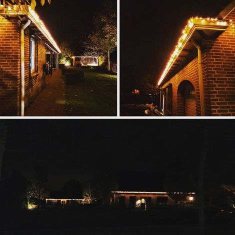 Guirlande lumineuse LED WIFI pour sapin de Noël - WOOX (1/4)