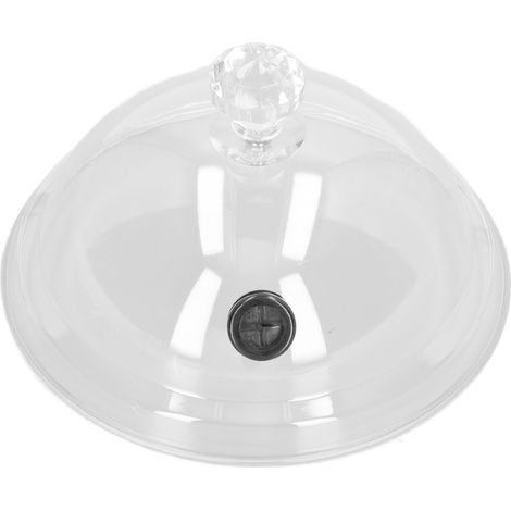 Cloche Fumoir en Acryle Transparent pour Cuisine Moléculaire - Couvercle Fumant pour Cocktails et Desserts (1/5)