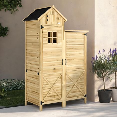 Chariot de jardin en legno di abete Metallo 106 x 57 x 167 cm (1/5)