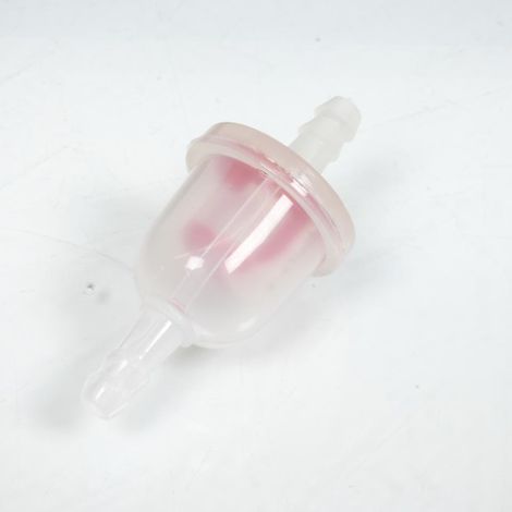 Filtre à essence rouge P2R pour durite Ø6mm moto scooter quad (1/2)