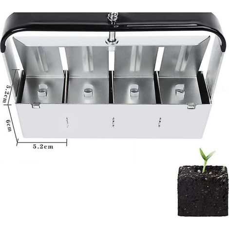 Bloc de terre manuel Bloc de terre Outil de jardin Outil de semis Outil de jardin-21616cm, 1pc (1/4)
