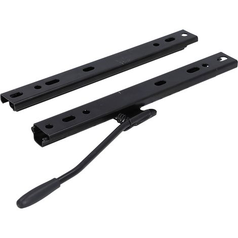 Ortviai Glissière de Siège pour Chariot Élévateur Linde 335/1275 – Acier Allié, 2 Pièces