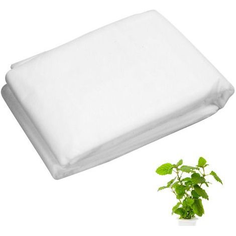 Telo Termoclima 25gr TNT antigelo piante orto albero tessuto 1,6x5mt bianco STI