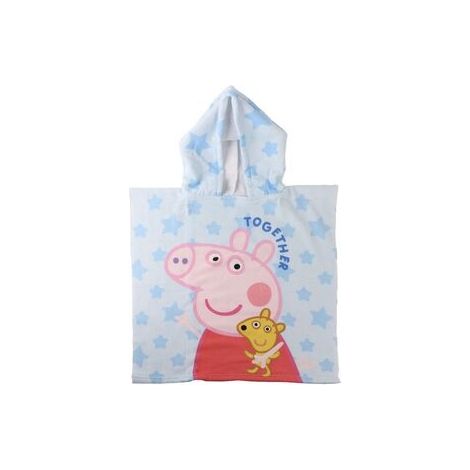 PONCHO MICROFIBRA PEPPA PIG