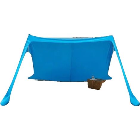 Strandzelt, Automatisches Pop-Up, Schneller Aufbau, Blau (1/2)