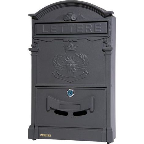 Cassetta Postale In Alluminio Per Esterno Royal Antracite Maurer ANTRACITE (1/4)