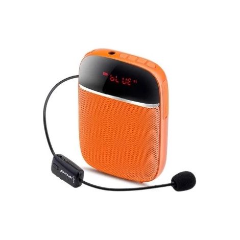 (Orange Wireless) Amplificateur vocal Bluetooth HiFi, microphone sans fil, enregistrement haute définition sur carte TF (1/5)