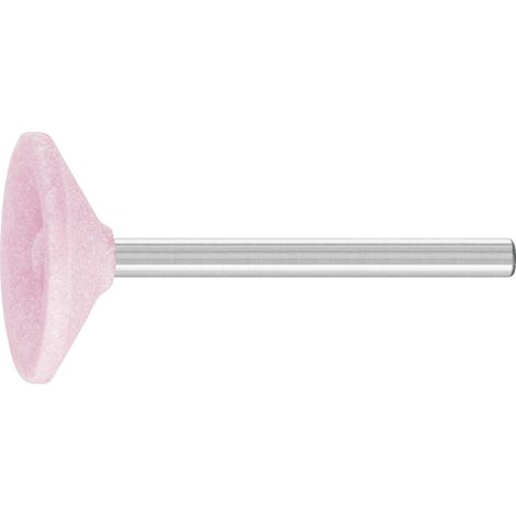 PFERD TOOLS STEEL EDGE Schleifstift Form B 81 Ø 19x5 mm Schaft-Ø 3 mm A100 für Stahl- und Stahlguss 10 Stk (1/4)