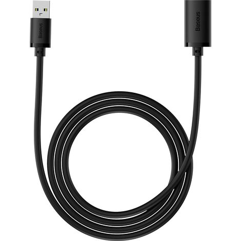 USB 3.0-Verlängerungskabel 1,5 m Baseus AirJoy-Serie – schwarz (1/5)