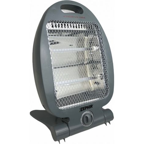 Chauffage infrarouge quartz 800W avec base pliable 600x300x240 (1/2)