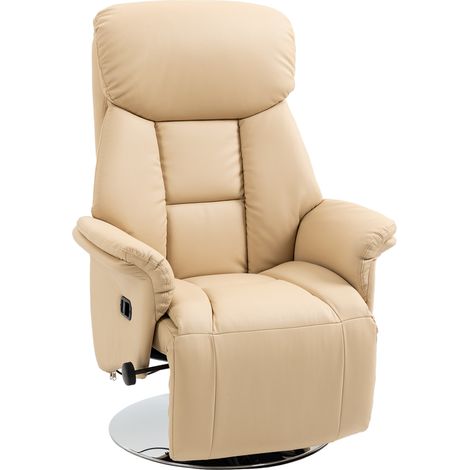 Fauteuil relax TOMMY beige (1/5)