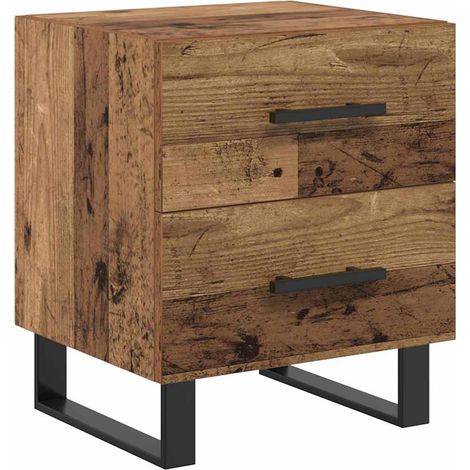 Maison Exclusive - Nachttisch Altholz 40 x 35 x 47,5 cm Holzwerks