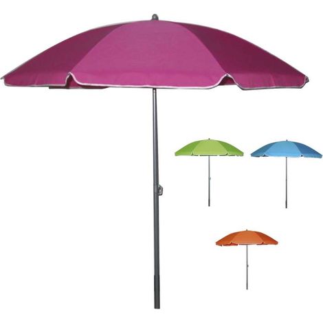 Ombrellone Mare in Poliestere - Assortiti - Ø 200 cm Con Sacca (1/5)