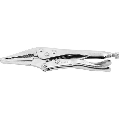 Pince à bec de 23 cm avec fonction de verrouillage, clé réglable, outil de soudage (1/5)