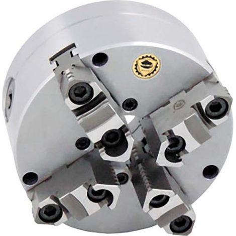 Plato de 4 garras Bison, diam 125mm, DIN 6350  OPTIMUM 3450234 (1/2)