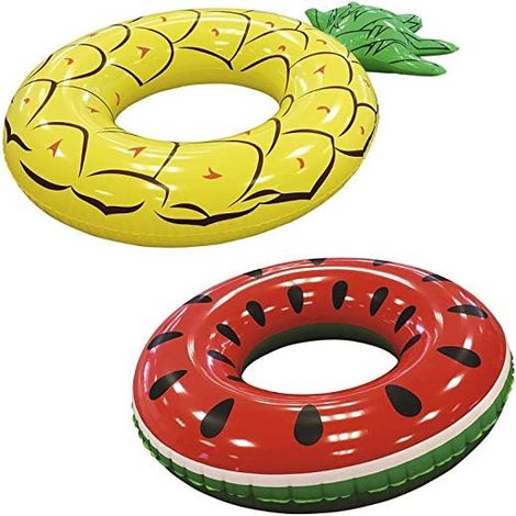 Bestway Fashion Life Jacket Gonflable Donut Assorti De Fruits Ananas Et Pastèque (1/5)